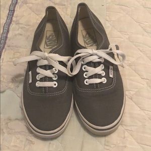 Gray Vans